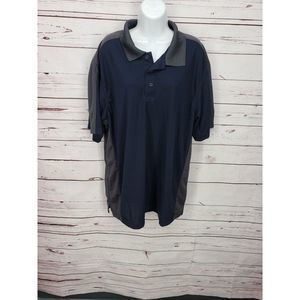 Red Kap Xl navy charcoal‎ polo shirt short sleeve